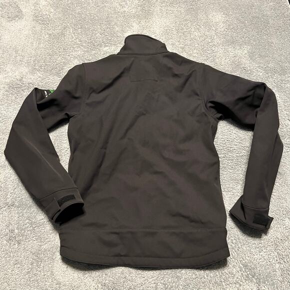 Carhartt Jacket Mens Small Rain Defender Full Zip Coat Black - Picture 4 of 9